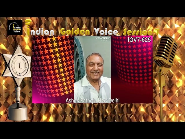 Ashok Patheja – Online Singing Competition – Indian Golden Voice Session 7 – Mangrove Production