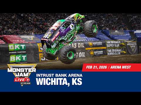 Monster Jam: Wichita, KS - 1  (Full Event) | Feb 21, 2026 | Arena West