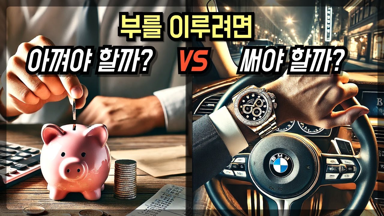 아끼면 부자가 될까? 아니면 가난해질까? | 써야 돈이 들어온다 vs 아껴야 돈이 들어온다, 뭐가 맞을까?