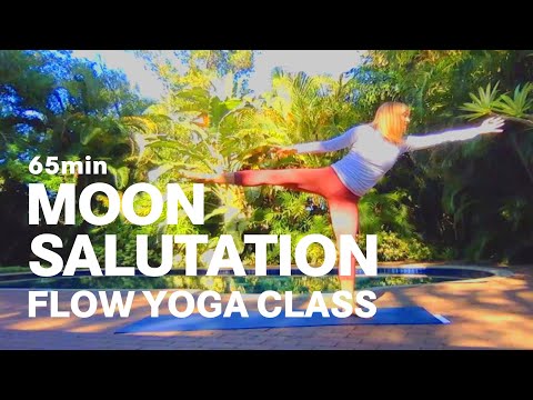 65min Moon Salutation Flow Yoga Class - Sramana Yoga