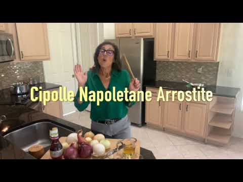 🇮🇹 Onions Roasted ~ Easy Cipolle Napoletane🇮🇹   #Italy