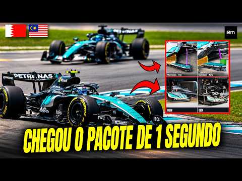 ANÁLISE DO MEGA UPGRADE DA MERCEDES PARA O GP BAHREIN (MALÁSIA) 2026