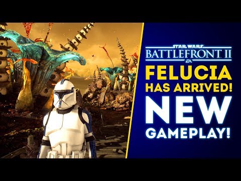 New Felucia Gameplay with AT-TE, Clone Commandos & Heroes! - Star Wars Battlefront 2 Update