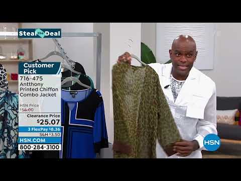 Antthony Printed Chiffon Combo Jacket