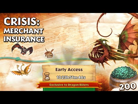CRISIS MERCHANT INSURANCE - New Gauntlet Event - Dragons:Rise of Berk