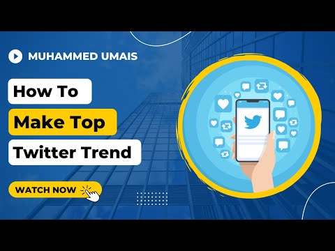 How to make top trends on twitter | Detailed video by Muhammed Umais in Urdu/Hindi |