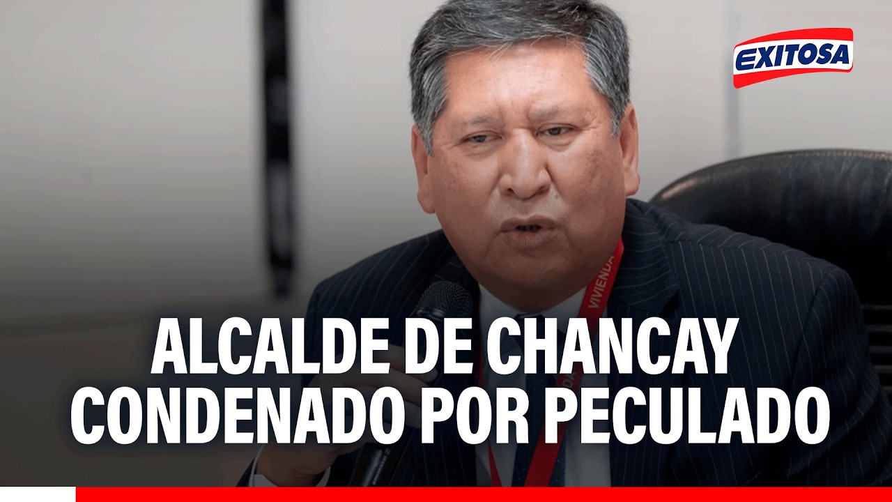 🔴🔵 Alcalde de Chancay sentenciado a prisión suspendida por administración de servicios higiénicos