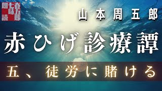 【朗読　赤ひげ診療譚】山本周五郎『五、徒労に賭ける』　作業用BGM・睡眠導入などに　　ナレーター七味春五郎　発行元丸竹書房