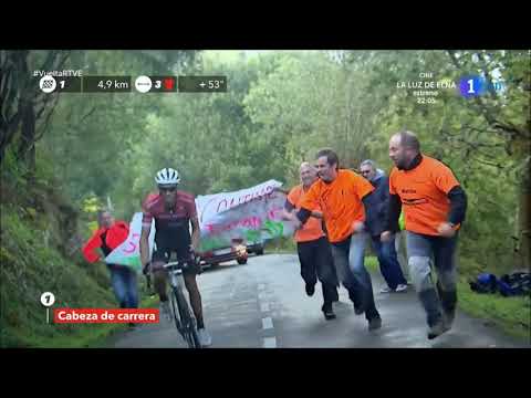 La última victoria de Alberto Contador(Angliru).