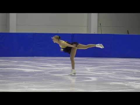 1. Christmas Cup 2018: Vera Stolt (FIN) - Senior Ladies Short Program
