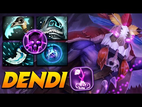 Dendi Witch Doctor IMBA Magic Hitman - Dota 2 Pro Gameplay [Watch & Learn]