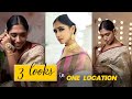 DIFFERENT Lighting Techniques In One Location Studio Saree Fashion Photography Flash Photography