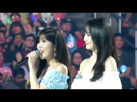 KCON18LA Concert Day 1 - Davichi (마치 우린 없었던 사이 Nostalgia + Talk + 이사랑 + 8282)