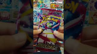 HUGE PULL!! profit loss series part 6 #myteamforscarletandviolet #pokemon #collectiblecards