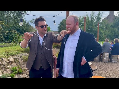 Pickpocket steals from every pocket & takes his tie too!