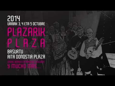 Programación Plazarik Plaza 2014 Egitaraua