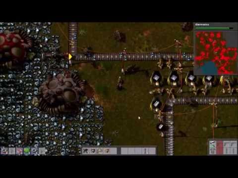 Factorio: Living With Biters Ep#3: Ramping up production