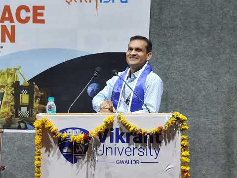 Mr. Akhilesh Sharma, Scientist "SG", Space Applications Centre, ISRO at VU.