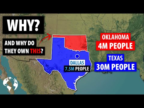 Why So Few Americans Live In Oklahoma As Compared To Texas
