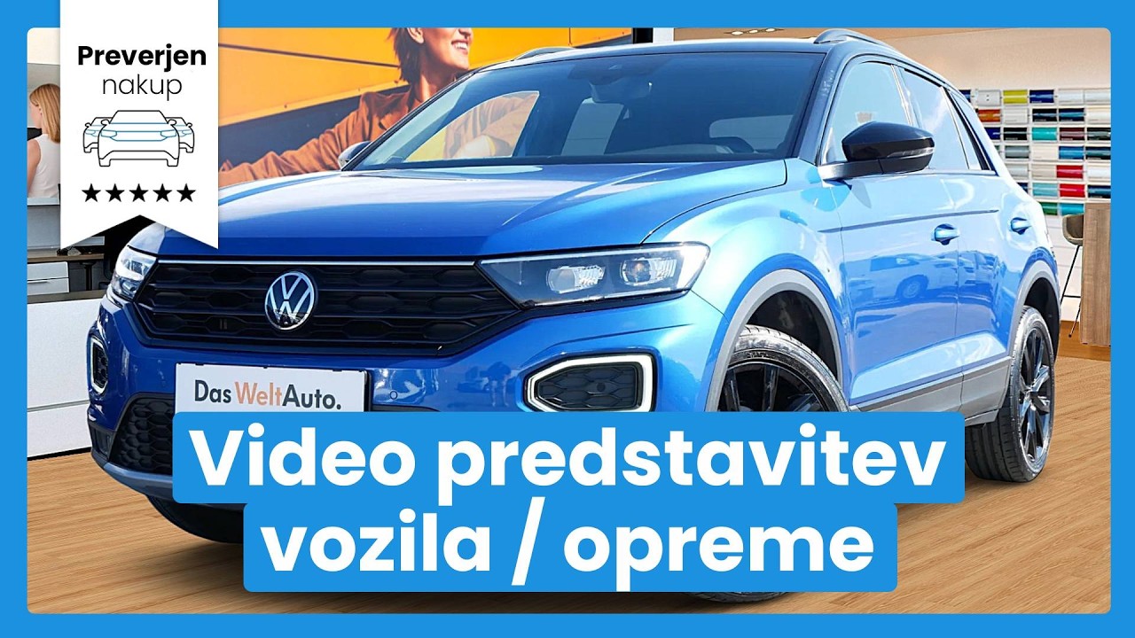 Volkswagen T-Roc 1.5 TSI Sport DSG - SLOVENSKO VOZILO