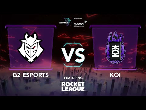 G2 Esports vs. KOI // Gamers Without Borders 2023 – Rocket League – Day 1