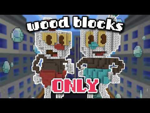 Can We Win Build Battle With Only Wood Blocks?