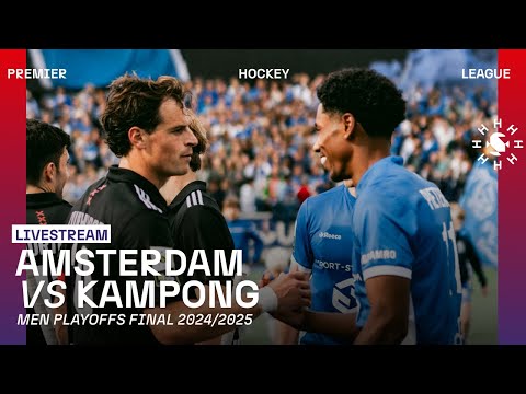 Field Hockey Playoffs Final 🏆 AMS - KAM 🏑 Tulp Hoofdklasse Men ‘24/’25 | Livestream