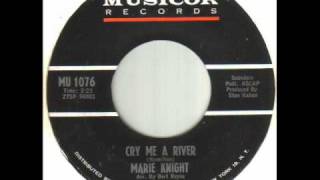 Marie Knight - Cry Me A River.wmv