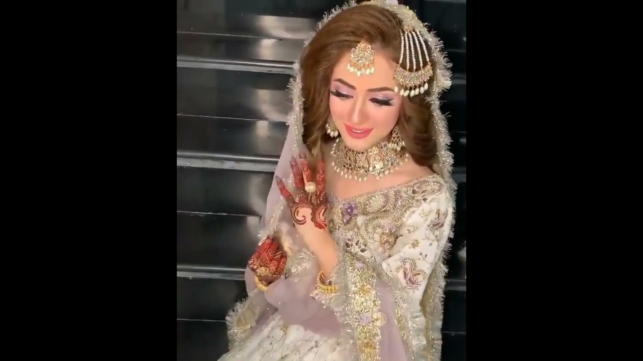 Nikah Bridal Look ||Beautiful Nikah Bride Makeup look 2021