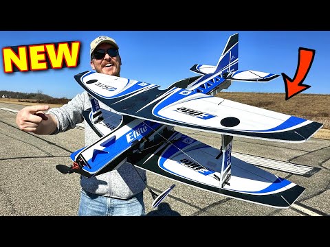 BRAND NEW!!! E-flite 4-Site 3D Flat Foamy RC Airplane