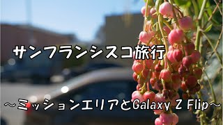 サンフランシスコ旅行～ミッションエリアとgalaxy z flip～