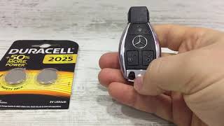 Mercedes anahtar pili değişimi/Mercedes Benz Key Battery Change Replac