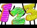 Learn Numbers Donuts Numbers Song Nursery Songs Preschool 123 Song