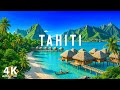 Tahiti 4K Turquoise Lagoons Black Sand Beaches And Rainforest Mountains Of French Polynesia