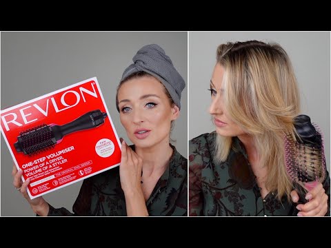 I'm testing the famous Revlon hairdryer brush | OlesjasWelt