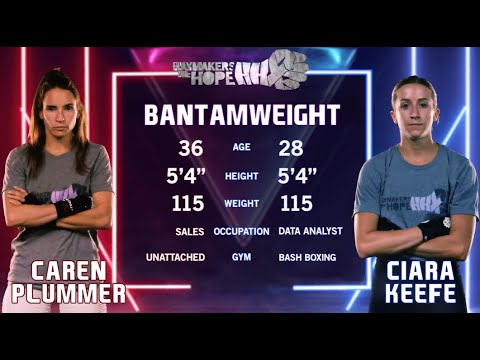 Caren Plummer vs Ciara Keefe - The Beltway Brawl III - Haymakers for Hope