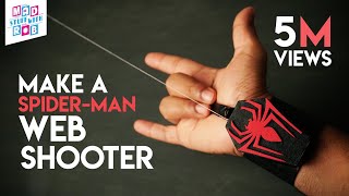 How to Make a SPIDER-MAN WEB SHOOTER at home  IN H