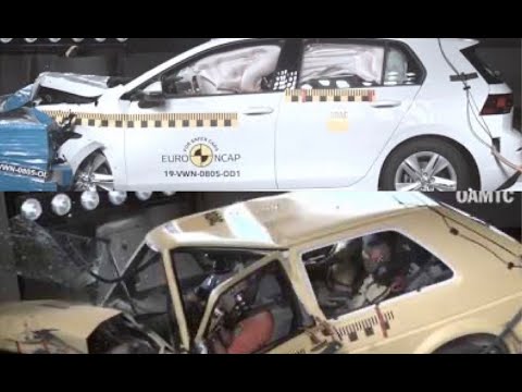 Golf 2 vs Golf 8 CrashTest | Everything was better before?