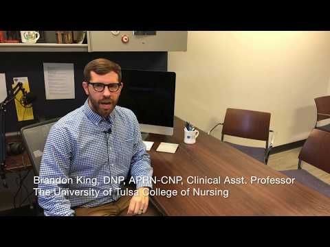 Brandon King, program director of the Adult-Gerontology Acute Care Nurse Practitioner Program