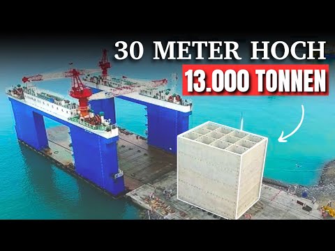 Warum baut Singapur riesige Betonblöcke im Meer?