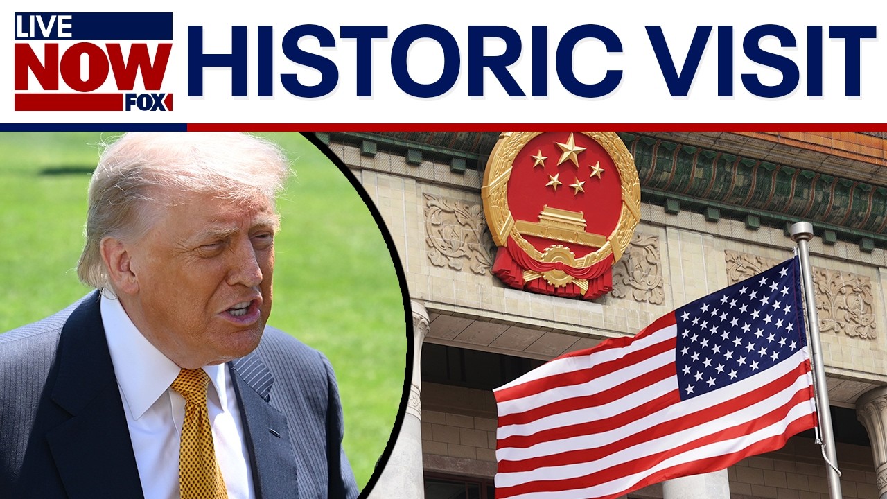 Trump in Beijing: First presidential visit by US leader since 2017