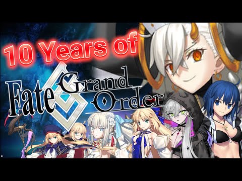 Top Ten Servants of the DECADE FGO 2015-2025