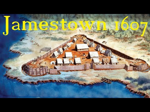Jamestown Virginia Pocahontas John Smith Tidewater Settlement 1607
