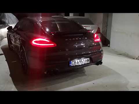Porsche panamera 3.6 AWE Tuning Exhaust
