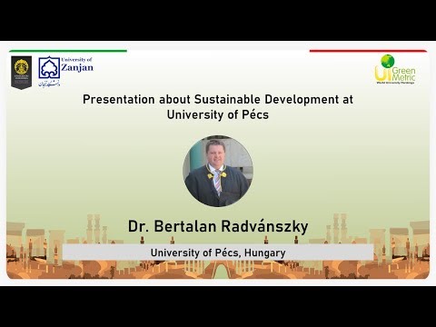 Dr. Bertalan Radvánszky, Representative of Rector, University of Pécs, Hungary