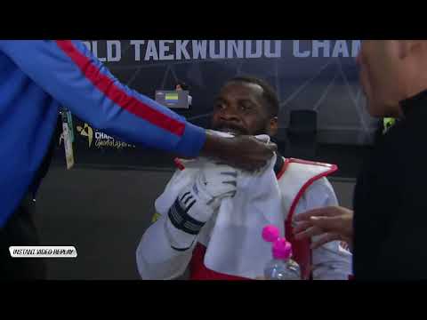 212 M+87kg R-32 ANN Alasan GAM 🔵 vs 🔴 OBAME Anthony mylann GAB I Guadalajara 2022 WT Championships