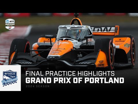 インディ2024 第16戦 ポートランド・レースウェイ（ロードコース）FP3ハイライト動画