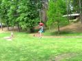 20100424 Helmet Cam Of Emily On Zipline