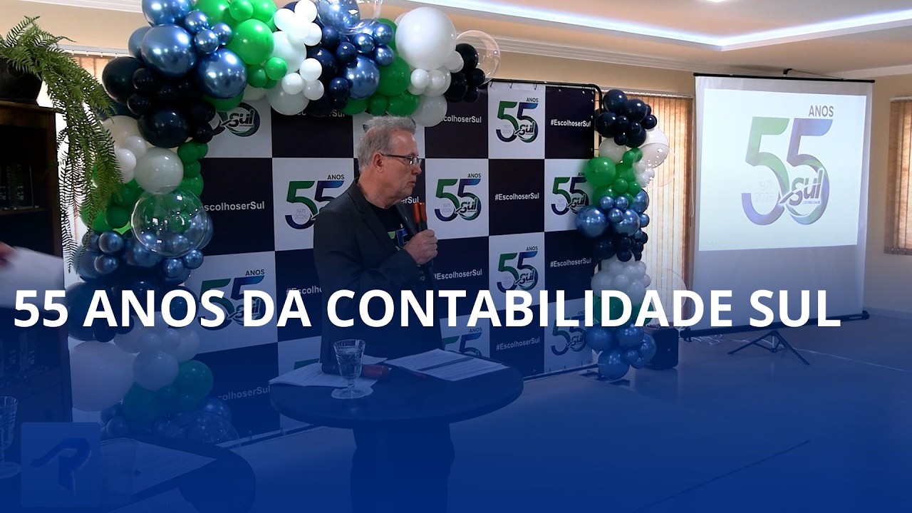 Contabilidade Sul. Empresa de Rio do Sul celebra trajetória de 55 anos