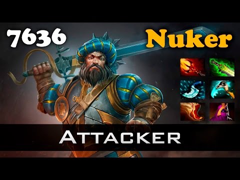 Attacker Nuker Kunkka - 7636 MMR Dota 2
